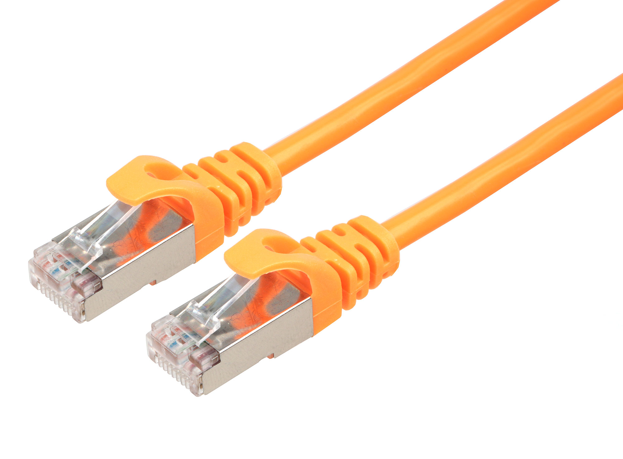 FTP патч-корд Cablexpert, кат. 5e, 0.5м, қызғылт-сары