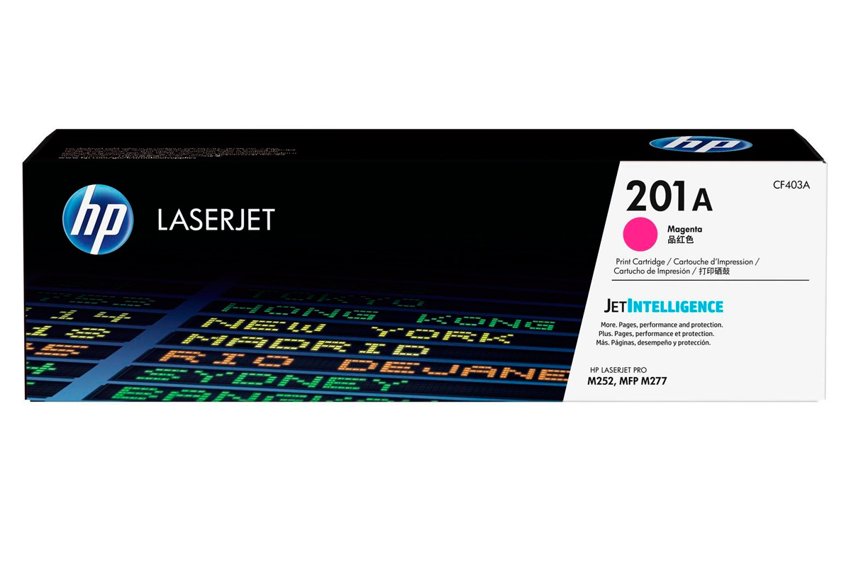 Картридж лазерный HP CF403A Пурпурный HP 201A