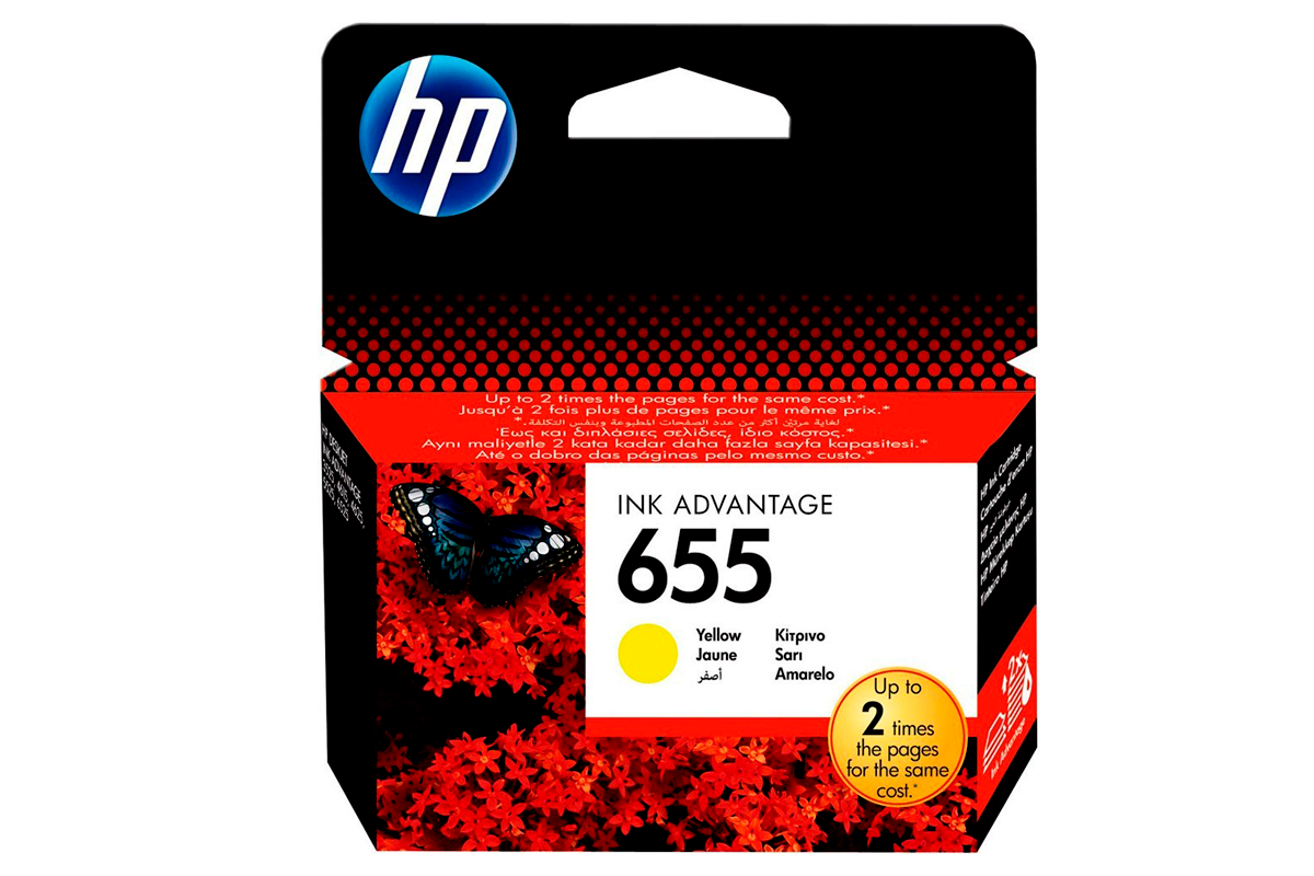 Картридж HP CZ112AE №655 Желтый