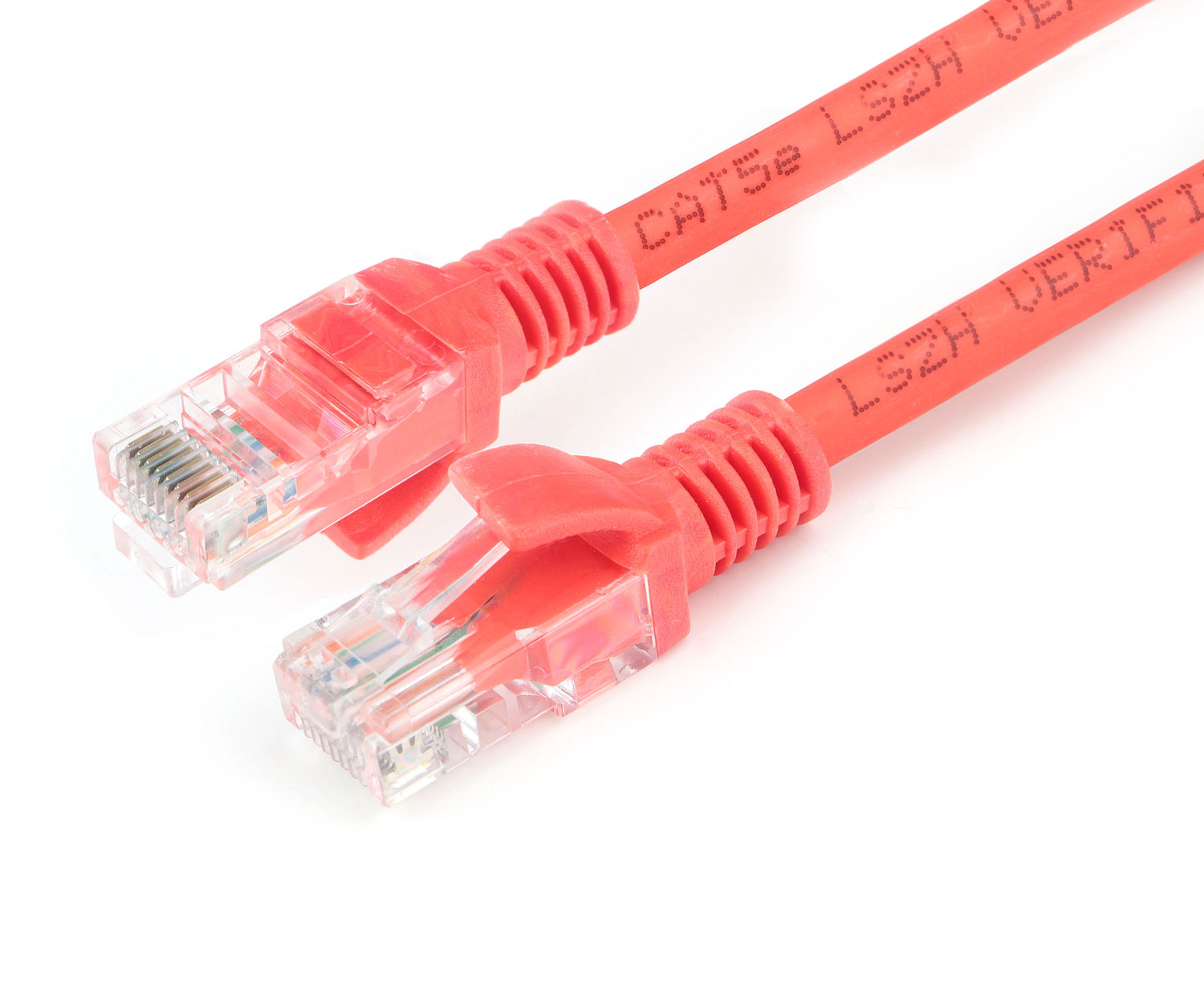 Патч-корд LSZH UTP Cablexpert, кат. 5e, 10м, қызғылт
