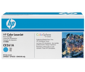 HP CE261A (648A) көк картриджі