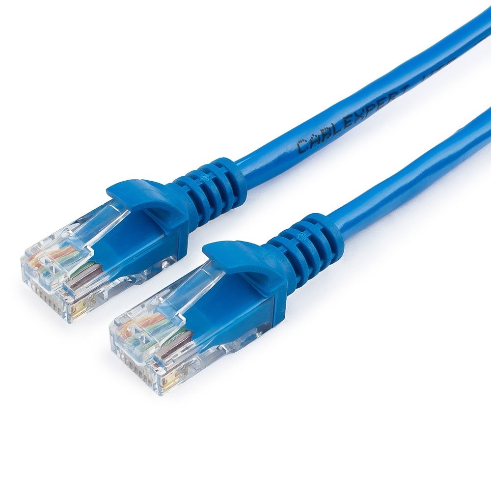 Патч-корд UTP Cablexpert PP12-15M/B кат.5e, 15м, литой, көпжильді (көк)