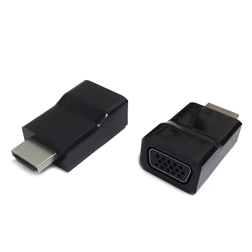 HDMI-VGA адаптер Cablexpert A-HDMI-VGA-001, 19M/15F