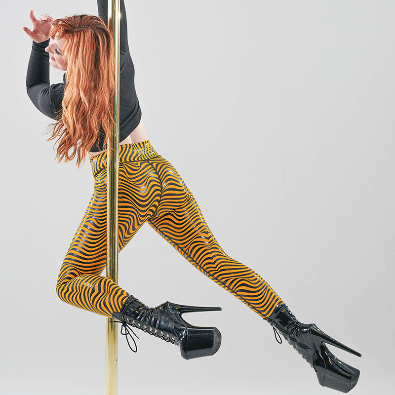 New Design Print Pole Dance Wear