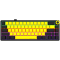 LORGAR LORGAR KBP70MW, Wireless 65% Mechanical Gaming Keyboard Pro, Black/yellow, EN/RU layout