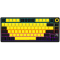 LORGAR LORGAR KBP7075W, Wireless 75% Mechanical Gaming Keyboard Pro, Black/yellow, EN/RU layout