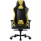 LORGAR LORGAR Base 311, Gaming chair, PU eco-leather, 1.8 mm metal frame, multiblock mechanism, 4D armrests, 5 Star aluminium base, Class-4 gas lift, 75mm PU casters, Black + yellow