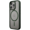 Чехол iLera iLeraGo ColorAnt Clear, глубокий зелёный для iPhone 16 Pro Max