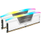 CORSAIR CORSAIR VENGEANCE RGB DDR5 32GB (2 x 16GB) DDR5 6000 CL36-44-44-96 1.40V Intel XMP & AMD EXPO - White