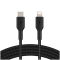 BELKIN BELKIN Lightning to USB-C Cable Braided, 2M, Black