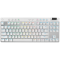 LOGITECH LOGITECH G PRO X TKL LIGHTSPEED Mechanical Gaming Keyboard - WHITE - US INT'L - TACTILE