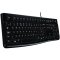 LOGITECH LOGITECH K120 Corded Keyboard - BLACK - USB - RUS - B2B