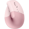 LOGITECH LOGITECH Lift Bluetooth Vertical Ergonomic Mouse - ROSE/DARK ROSE