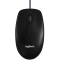 LOGITECH LOGITECH B100 Corded Mouse - BLACK - USB - B2B