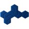 ELGATO Corsair Elgato Foam acoustic panels on Frames, Starter Set Blue
