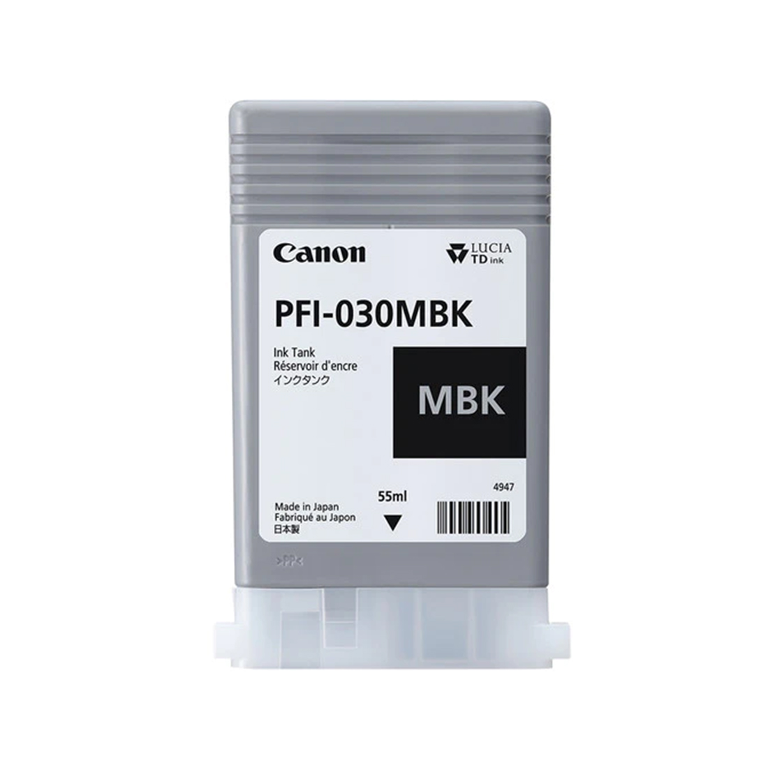 Чернила Canon Ink Tank PFI-030 Matte Black 3488C001AA для imagePROGRAF TA-20/TA-30, TM-240/TM-340, 55 мл