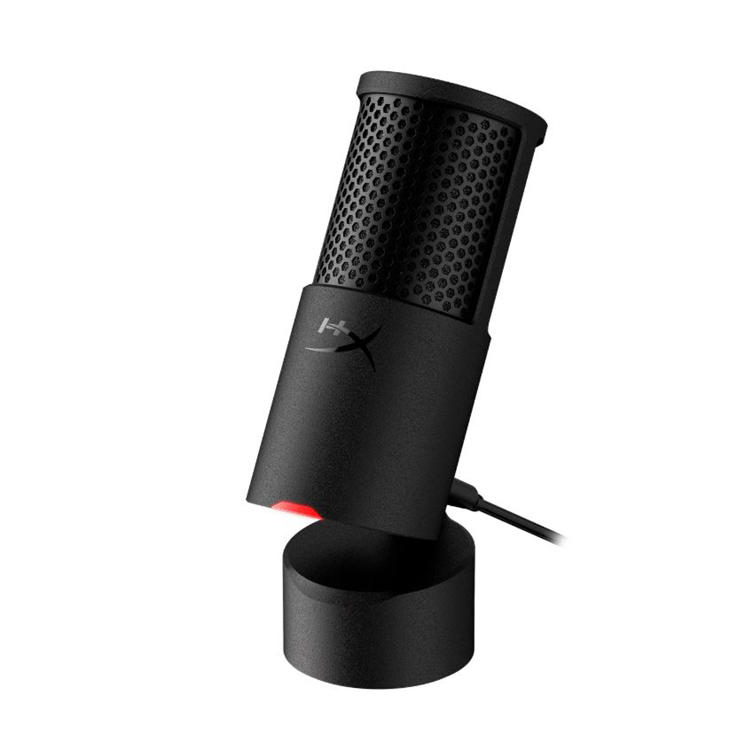 Микрофон, HyperX, AR0A0AA, SoloCast 2, конденсаторный, 48кГц/16 бит, 20Гц-20кГц, -6дБ, USB, 429.9 гр, черный