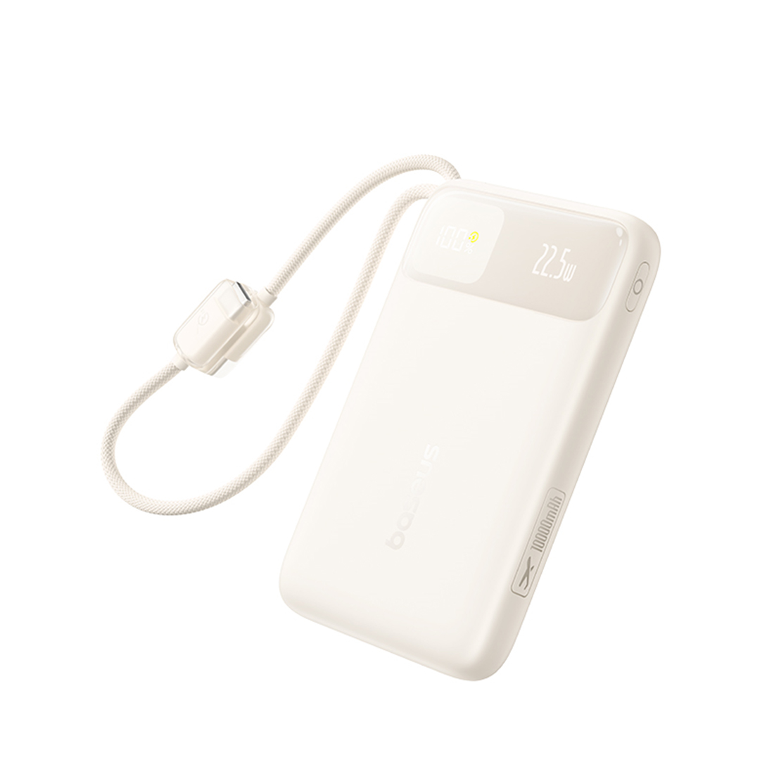 Портативный внешний аккумулятор, Baseus, EnerFill FC11 (E0027R05), 10000mAh, 22.5W, Бежевый