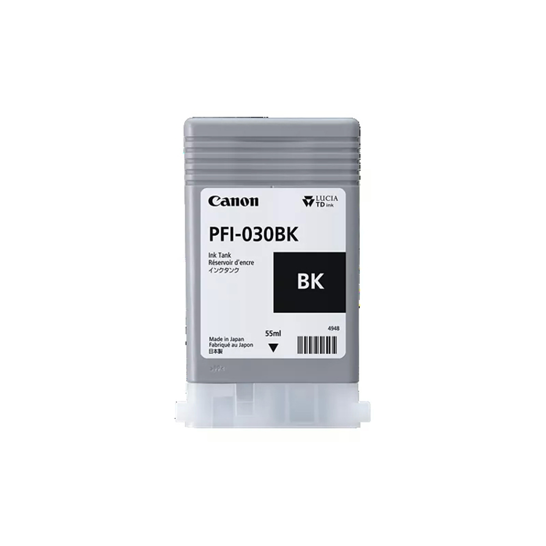 Чернила Canon Ink Tank PFI-030 Black для imagePROGRAF TA-20/TA-30, TM-240/TM-340, 55 мл