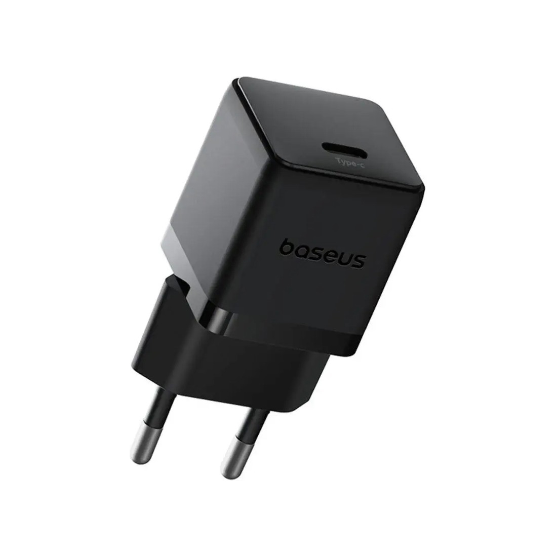 Адаптер питания, Baseus, Palm 1C, P10111605113-00, CCZC30CE, 30 Вт, 1USB-C, 5В3А / 9В3А / 12В2,5А / 15В2А / 20В1,5А, PD 3.0, QC 3.0, PPS, 100–240В~, 50/60Гц, 0,8А, 54,63131 мм, 48,1 г, EU, Cluster Black, Черный