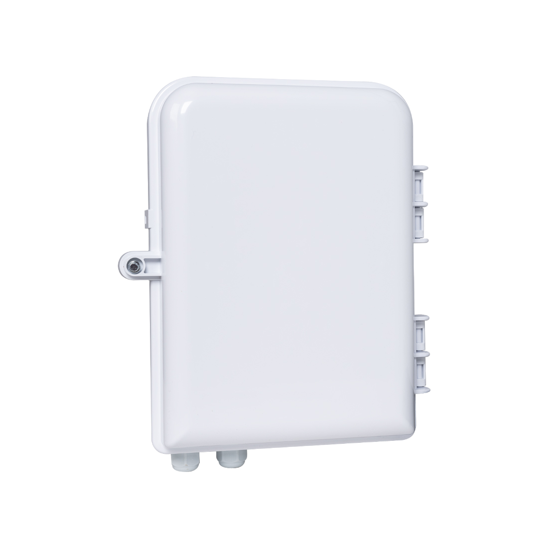 Коробка распределительная оптическая, А-Оптик, FTTH-FD-208-16, укомплектованная SC/APC, Настенный, Пластик, Белый