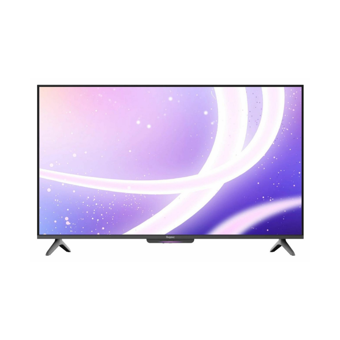 ТВ Станция Бейсик, Яндекс, YNDX-00074, с Алисой на YaGPT 43", KSF LED, 4K Ultra HD, 60 Гц, 320 нит, 20 Вт, 2 динамика, YaOS X, RAM 2 GB, Flash 32 GB, 178/178, Wi-Fi, USB 2х2.0, Bluetooth 5.1, HDMI 3х2.1, черный