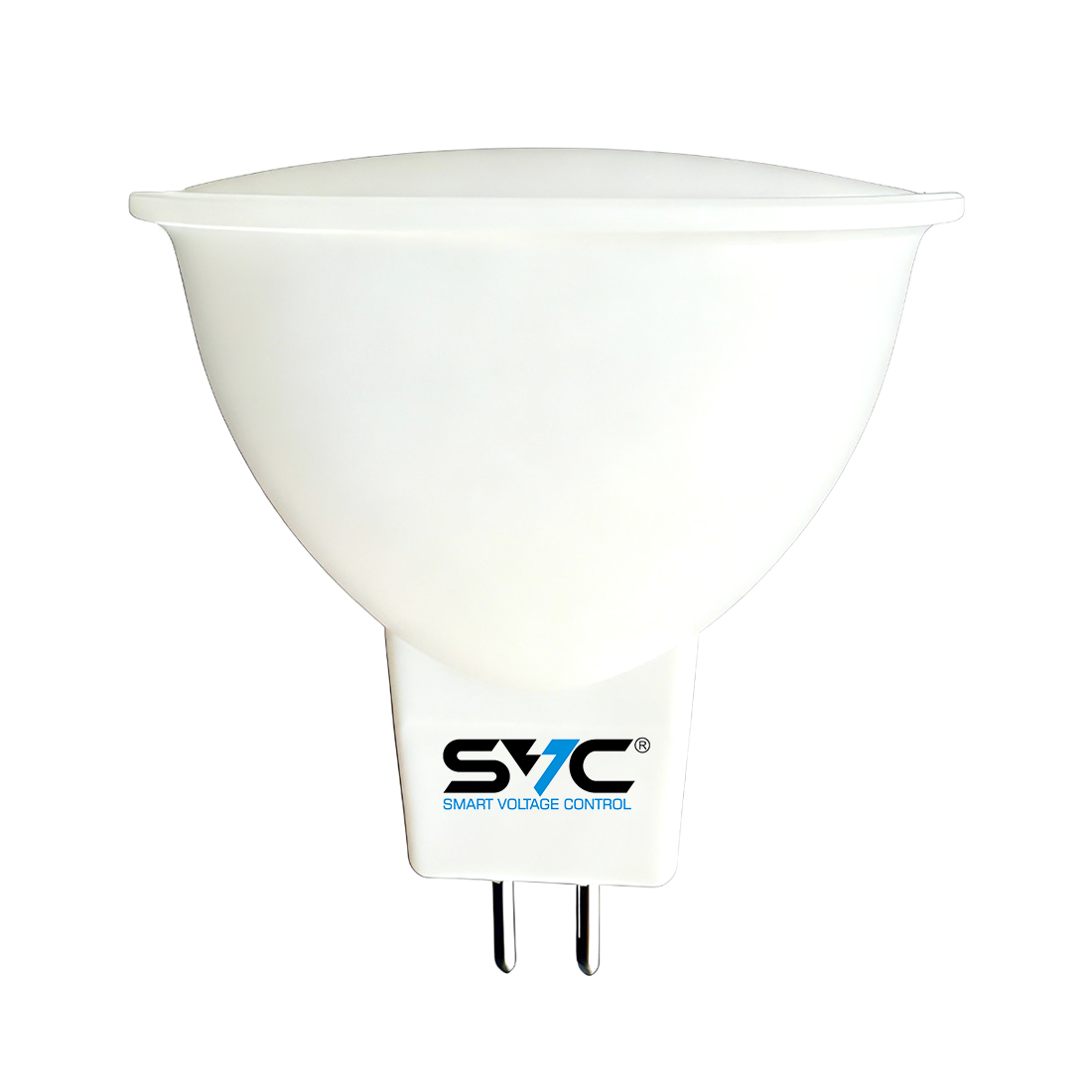 Лампа светодиодная, SVC, LED MR16-7W-GU5.3-6500K, Мощность 7Вт, Тип колбы MR16, Цвет. температура 6500K, Цоколь GU5.3, Холодный