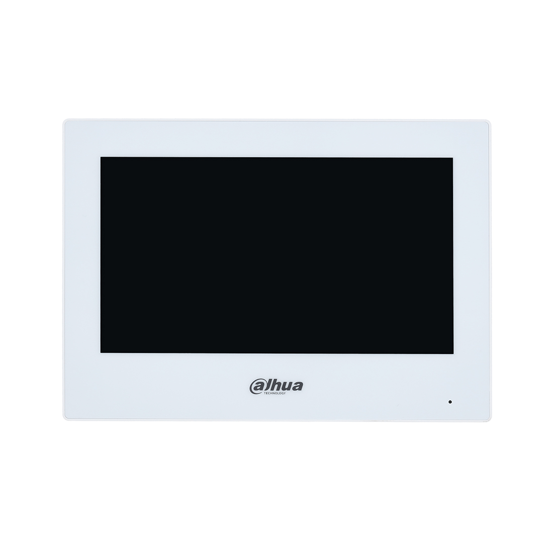 Монитор, Dahua, DHI-VTH2621GW-WP (7"), монитор видеодомофона IP 7 дюймовый, ёмкостной сенсорный экран.