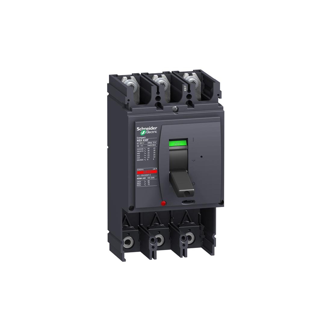 Коммутационный блок, SE, LV432813, NSX630 3P 6930A без эл.расц. Micrologic 36кА