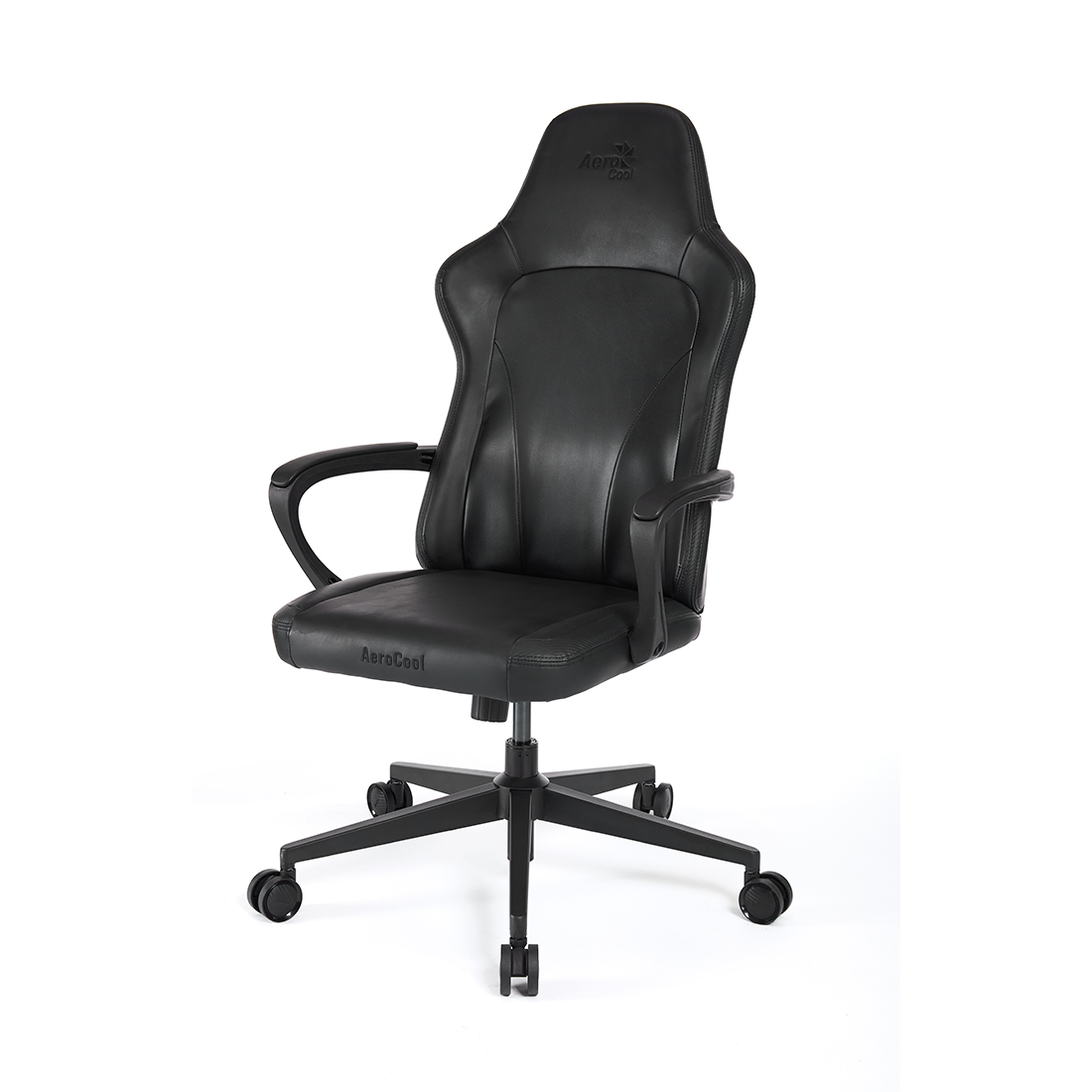 Игровое компьютерное кресло, Aerocool, CROWN Lite Modern Black, Искусственная кожа PU AIR, (Ш)65*(Г)70*(В)122 (132) см, Серый