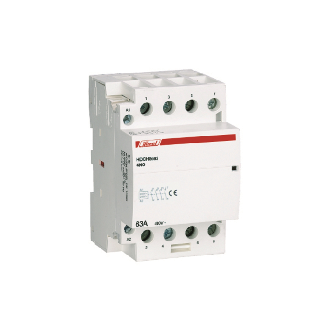 Модульный контактор, Himel, HDCH8S63220, HDCH8S 2НО 63А 230В
