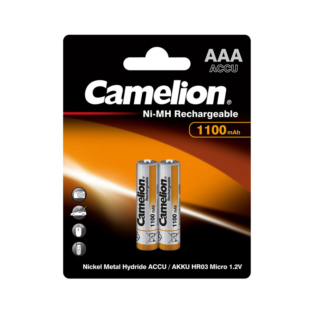 CAMELION NH-AAА1100BP2 аккумуляторы