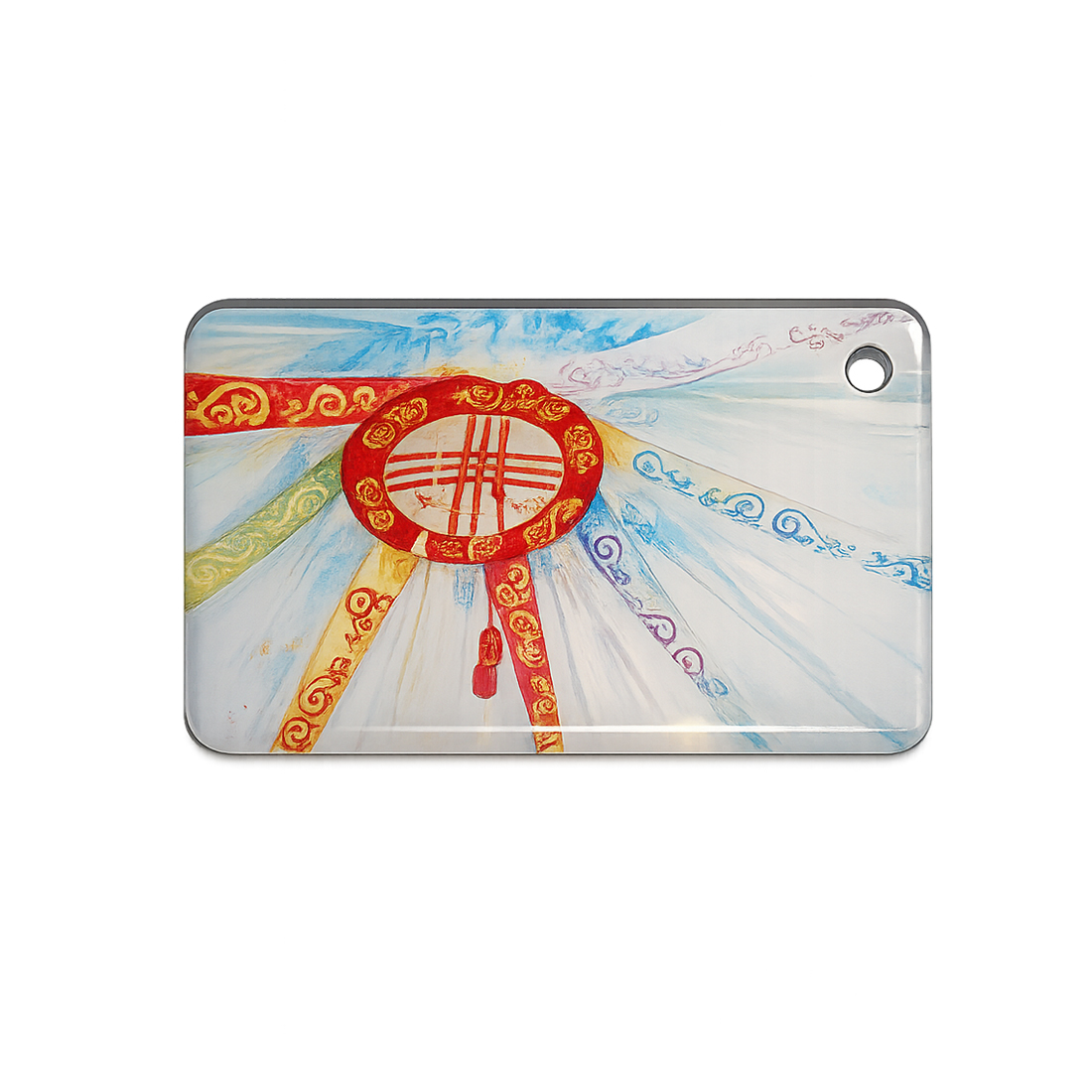 RFID-брелок, iPower, MFTag-1 (радиометка), airtag брелок Mifare 13,56 МГц, 50 х 30 мм