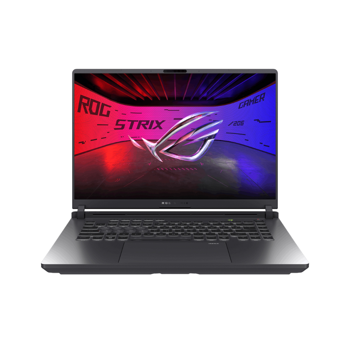 Ноутбук, ASUS, ROG Strix G16 G615JMR-TS432W, 90NR0LB1-M00L10, 16", 2.5K 2560x1600, IPS, 300Hz, Intel Core i7 14650HX, 16GB DDR5, 512GB SSD M.2 PCIe 4.0, NVIDIA GeForce RTX 5060, 8GB GDDR7, Windows 11 Home, Серый
