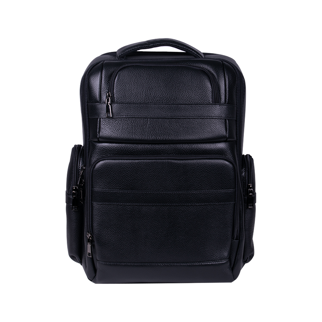 Кожаный рюкзак, Deluxe, Urban A-1120, 30,11 литров, чёрный