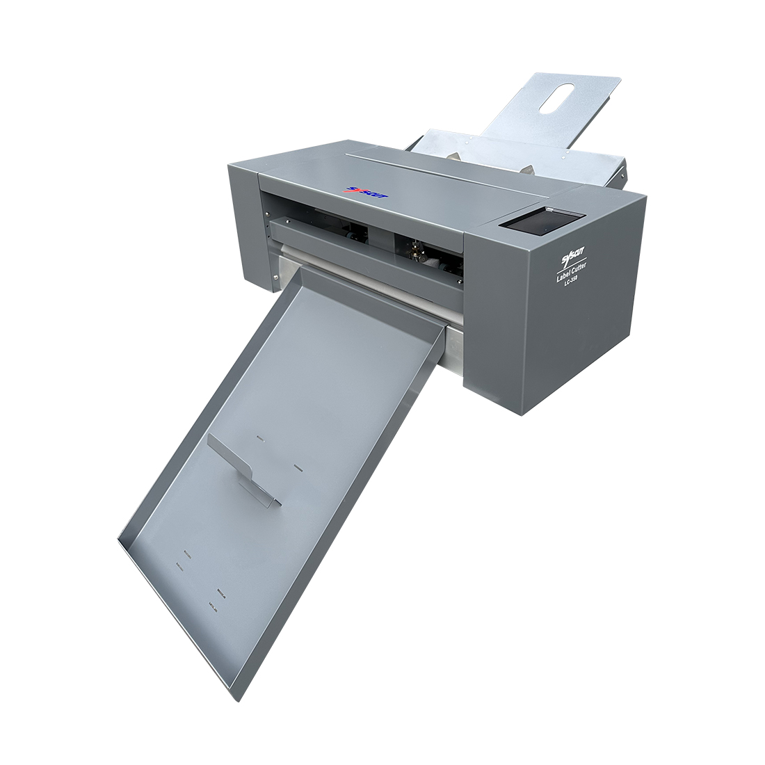 Электрический резак для этикеток, Sysform, SF-350, макс ширина подачи: 350мм, макс ширина реза: 320мм, скорость 1200 мм/c, толщина 80-400г/1мм