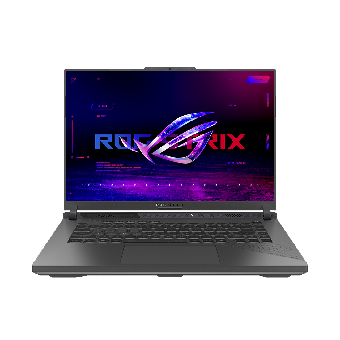Ноутбук, ASUS, ROG Strix G16 G614PR-RV010W, 90NR0NJ7-M00AZ0, 16", FHD+ 1920x1200, IPS, 165Hz, AMD Ryzen 9 8940HX, 16GB DDR5, 512GB SSD M.2 PCIe 4.0, NVIDIA GeForce RTX 5070 Ti, 12GB GDDR7, Windows 11 Home, Серый