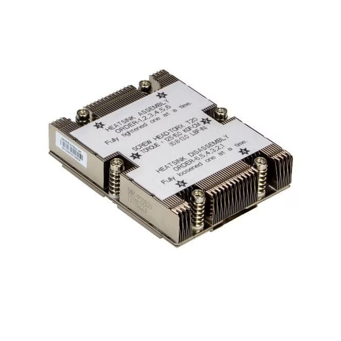 Зап. часть радиатор для кулера CPU, Supermicro, SNK-P0082V, 1U, Socket SP5