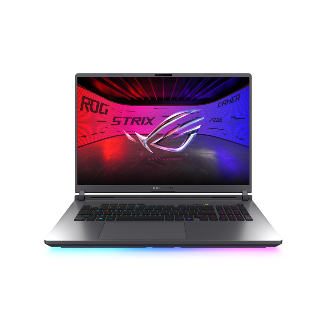 Ноутбук, ASUS ROG Strix G18, G815JMR-TT257W, 90NR0LE1-M00C40, 18", 2.5K 2560x1600, IPS, 300Hz, Core i9 14900HX, 16GB DDR5, 512GB SSD Gen4, NVIDIA GeForce RTX5060, 8GB GDDR7, Win 11, Серый