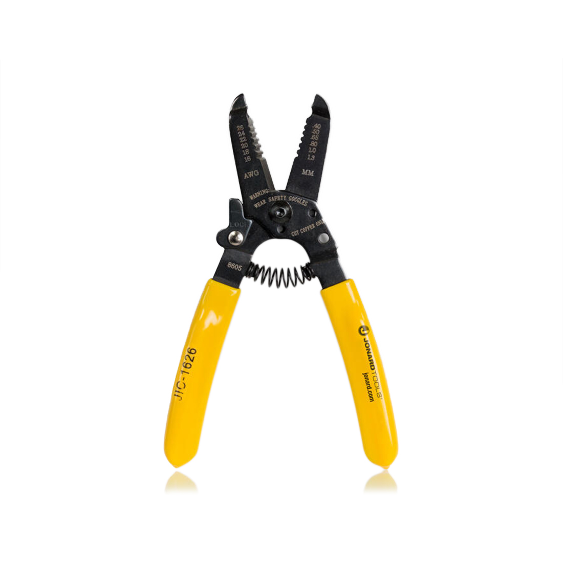 Инструмент для снятия изоляции с проводов (стриппер), Jonard Tools, JIC-1626, 0,4-1,3 мм
