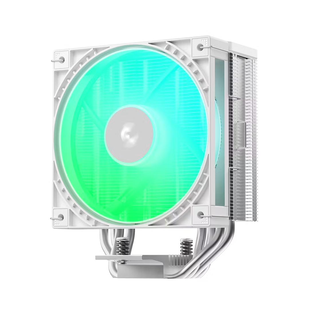 Кулер для процессора, Deepcool, AG400 G2 WH ARGB R-AG400-WHAMMG2-G, Intel1851/1700 и AMD AM5/AM4, 240W, 120мм, 500-2500±10%/об/м, 68.85 CFM, 30,93 dB(A), 4pin, 125х92х152мм, Белый