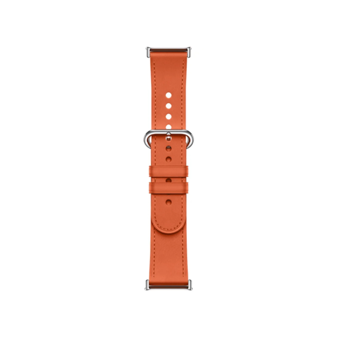 Кожаный сменный браслет, Xiaomi, Leather Quick Release Strap, M2307AS1/BHR8002GL, Совместим с band 8 Pro/9 ProRedmi Watch 4/5, Оранжевый
