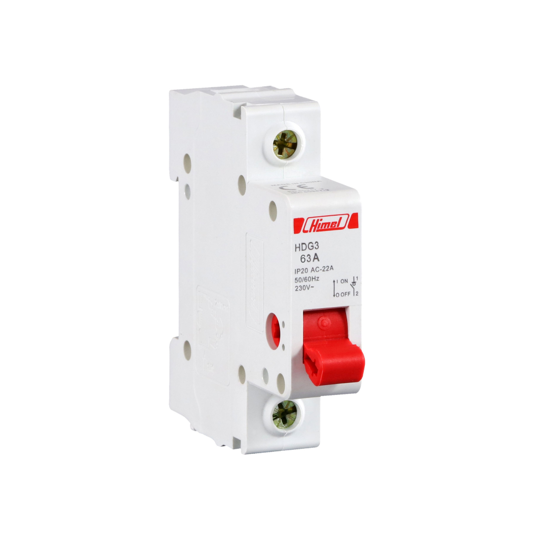 Выключатель-разъединитель, Himel, HDG3363, HDG3 3Р 63А