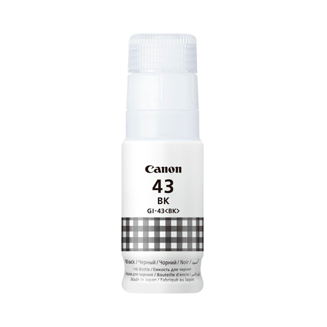 Чернила Canon GI-43 Black для PIXMA G540/G640, 60 мл