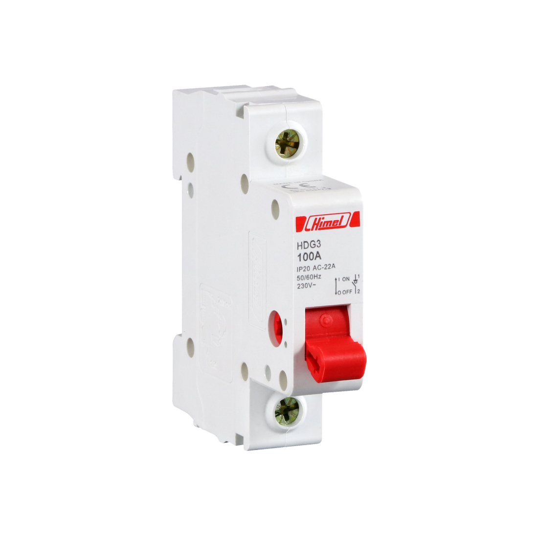 Выключатель-разъединитель, Himel, HDG33100, HDG3 3Р 100А