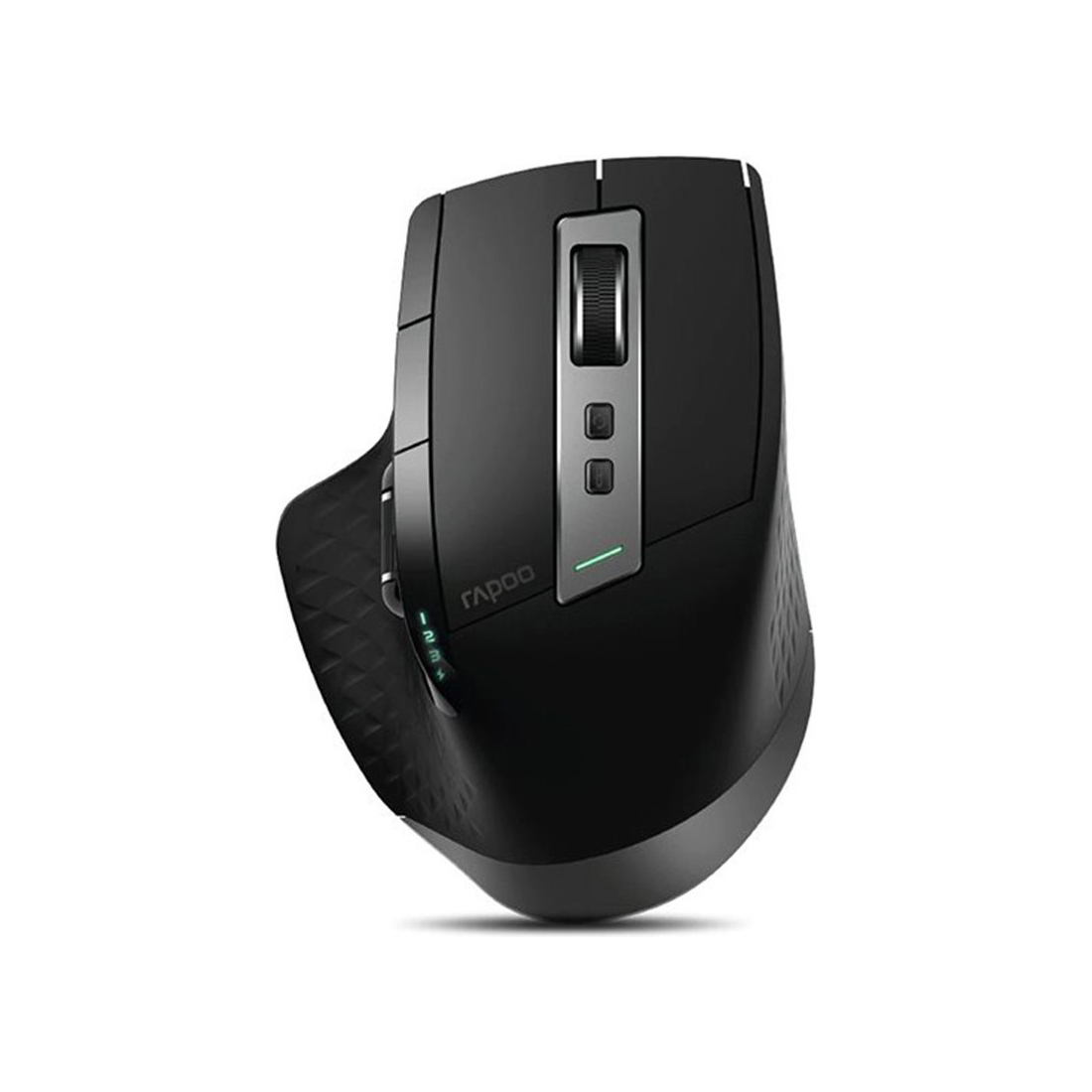 Компьютерная мышь, Rapoo, MT750S, 3200dpi, Bluetooth 3.0/4.0, Multi-mode, Беспроводной 2.4 ГГц, Эффективная дистанция 12 м., Литиевая аккумуляторная батарея 450 мАч, Черный