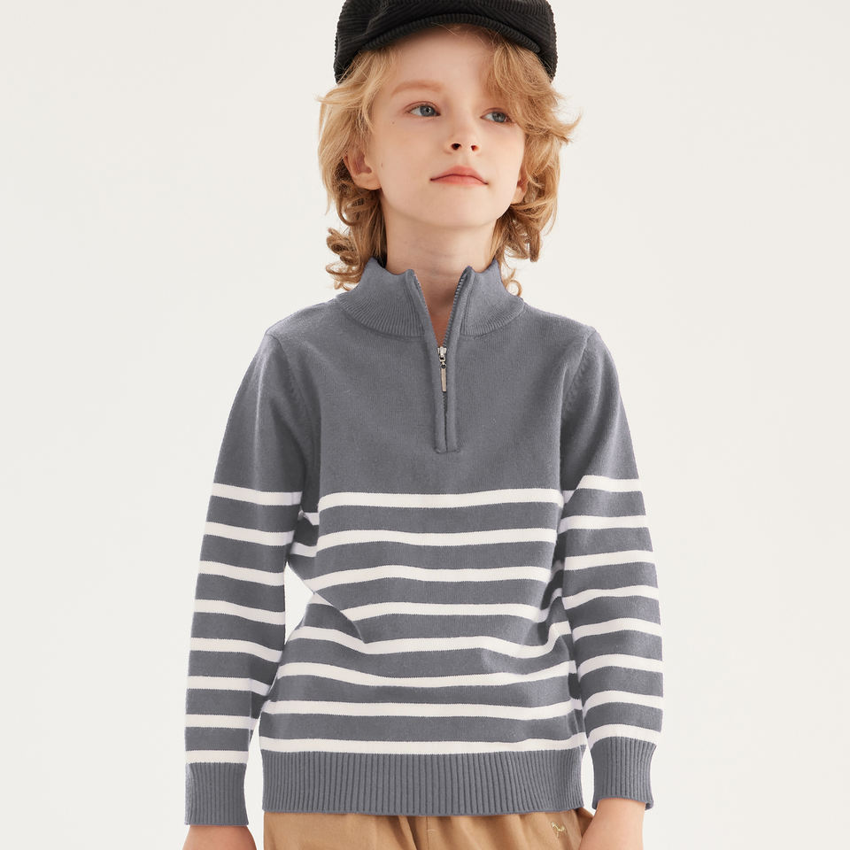 Boys Winter Half Zip Breathable Eco