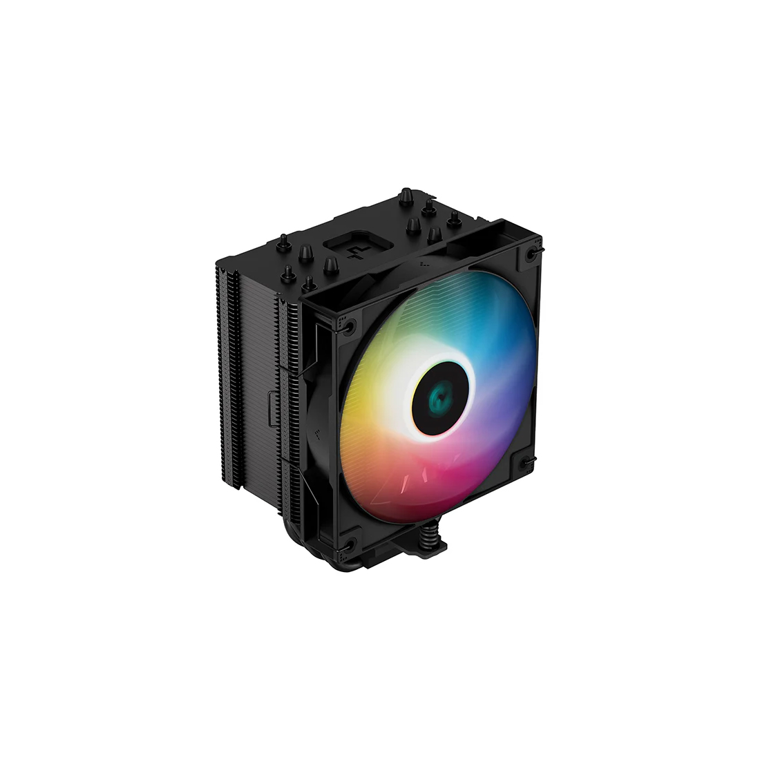 Кулер для процессора, Deepcool, AG500 BK ARGB V2 R-AG500-BKAMMN-GJD, Intel 1851/1700/1200/115х и AMD AM5/AM4, 240W, 1*120мм RGB, 300-1850±10%/об/м, 67,88 CFM, 29,4 dB(A), 4pin, 125х95х160мм, Чёрный