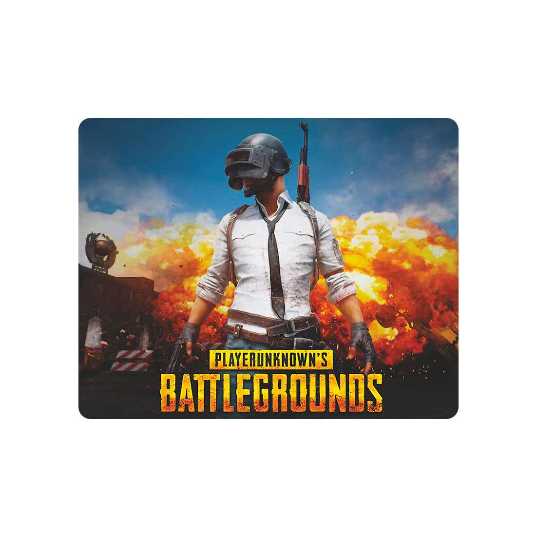 Коврик для компьютерной мыши, XG, PUBG, 260 x 210 x 2mm,Резиновая основа, Тканевая поверхность, Склеивание, Гладкая поверхность, Принт