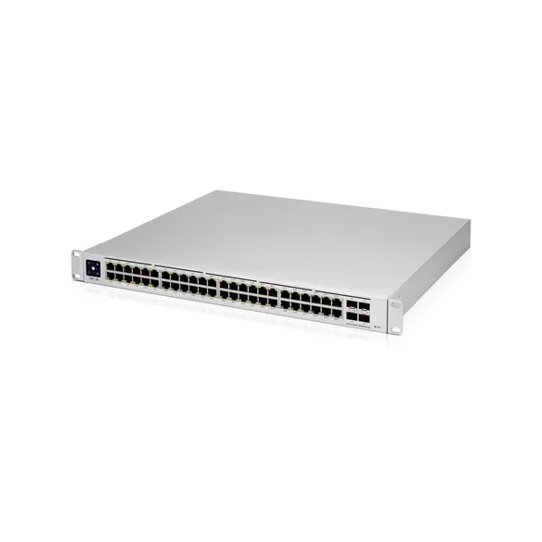 Коммутатор, Ubiquiti, USW-Pro-48-POE, Switch, Управляемый L3, 48 портов 10/100/1000 Mbps RJ4 (40PoE+ . 8PoE++ до60Вт), 802.3af/at/bt, бюджет 600W, 4 порта SFP+, сенсорный LCDэкран, консоль, Стоечный